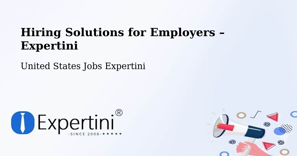 Hiring Solutions for Employers in Moodus - Moodus, United States Jobs Expertini