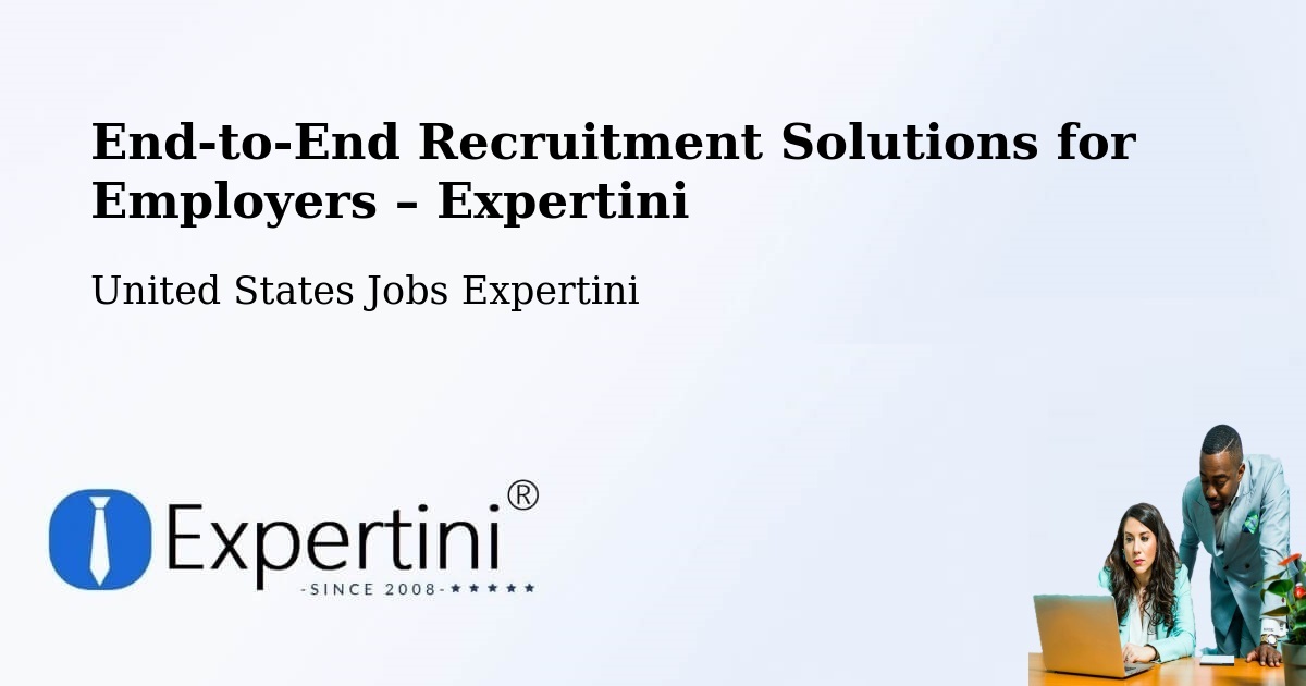 Recruitment Solutions for Employers – Moodus - Moodus, United States Jobs Expertini